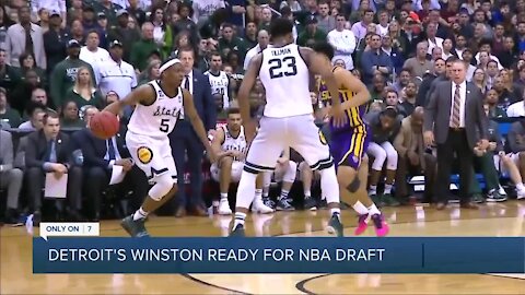 Detroit's Winston ready for NBA Draft