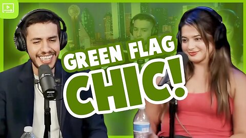 Green flags of women during a relationship