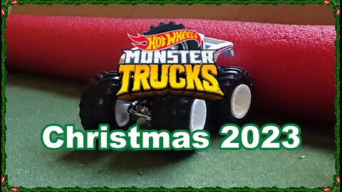 Hot Wheels Monster Trucks Christmas 2023