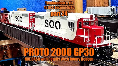 Part 24 Proto 2000 GP30 total rebuild