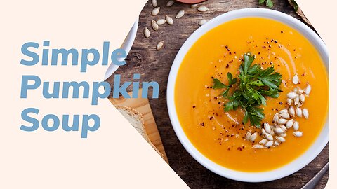 Simple Pumpkin Soup