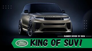 2024 Range Rover SV - Ultra luxury SUV in detail