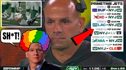 NFL Fans MOURN 5 MORE PRIME TIME JETS GAMES without Aaron Rodgers! Robert Saleh MEME goes VIRAL!