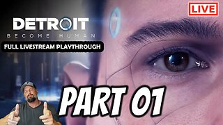 Detroit Become Human (First Time Playing): Is It Really That Good? - Part 01