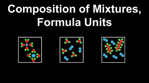 Composition of Mixtures, Formula Units - AP Chemistry