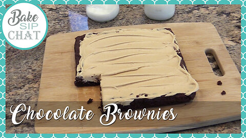 How to make Easy Chocolate Brownies with Peanut Butter Icing - Crazy Good! | S01E03