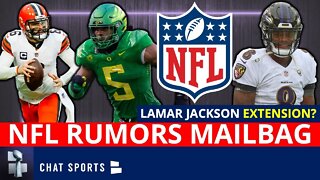 NFL Rumors: Baker Mayfield Trade, Kavyon Thibodeaux, Lamar Jackson Future, Christian McCaffrey | Q&A