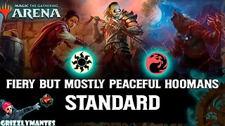 🔴⚪FIERY🔥BUT🔥PEACEFUL🔥HOOMANS⚪🔴|| Wilds of Eldraine || [MTG Arena] Bo1 Red White Aggro Standard Deck