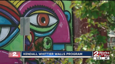 Kendall Whittier murals add splash of color to historic area