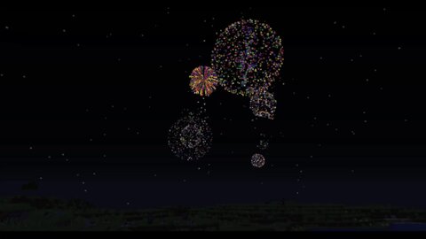 Minecraft New Years Fireworks 2021