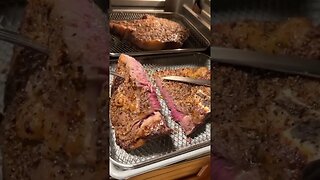 COOKING SHORTS! #ribeyesteak #airfryer #ribeye #steak #recipe #shorts #ThinkPositiveBeHappy #LikeShareFollowMessage