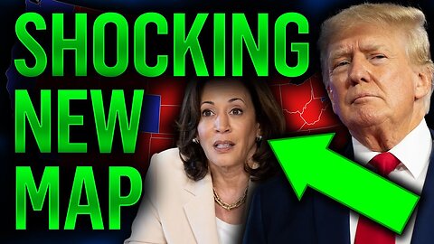 Kamala Harris vs Donald Trump 2024 Election Map Projection | BIDEN DROPS OUT!