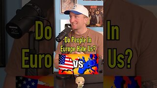 DO EUROPEANS HATE US?! Probably! #shorts #europe #foreign #country #usa #american