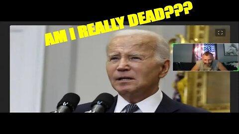 Body Bag leaving White House and conspiracy theorist claim its Joe Biden inside.