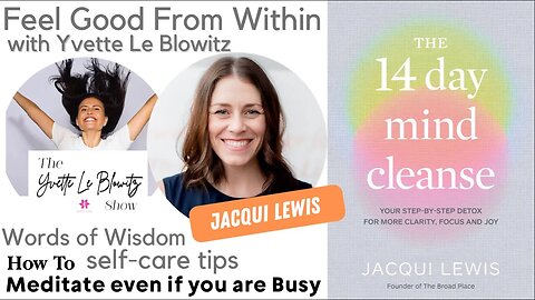 How to Meditate w/Jacqui Lewis #wordsofwisdom #spaitgirl #meditation #mentalhealth #selfcaretips