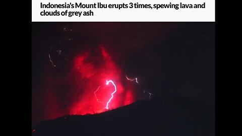 Suspicious0bservers: Volcano Lightning. Tornado Season Shifting Towards Winter