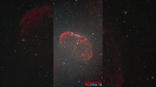 A Supernova Explosion! Crescent Nebula with my telescope. 🔭 #telescope #space #viral #science #nasa