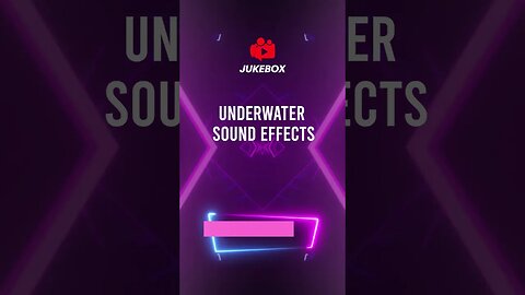 Underwater Sound Effect #sounddesign #soundeffects #gaming #sfx