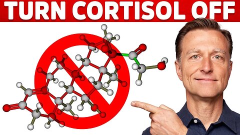 Why It's Hard To Turn Stress (Cortisol) Off? – Dr. Berg