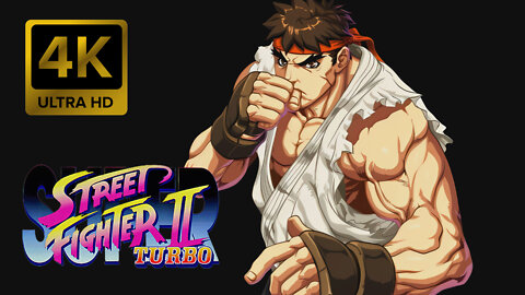Super Street Fighter II Turbo HD Remix Unused Intro [Remastered 4K 60FPS]