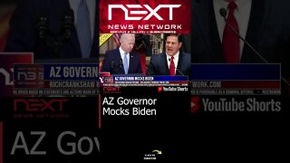 AZ Governor Mocks Biden #shorts