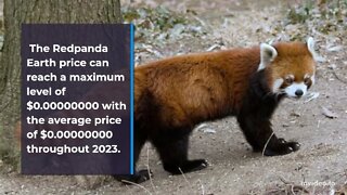 Redpanda Earth Price Prediction 2022, 2025, 2030 REDPANDA Price Forecast Cryptocurrency Price Pred