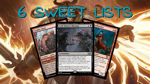 6 Sweet Competitive Lists | MTG Pioneer | Birthday Special