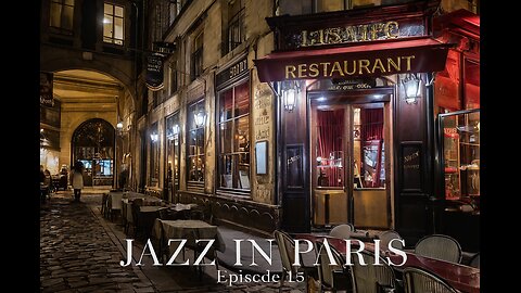 Paris Cafe Ambience with French jazz for a Good Mood ☕️ | Instrumental Jazz