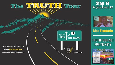 Alan Fountain, HUMAN TRAFFICKING, Truth Tour 1, Virginia Beach VA, 7-14-22