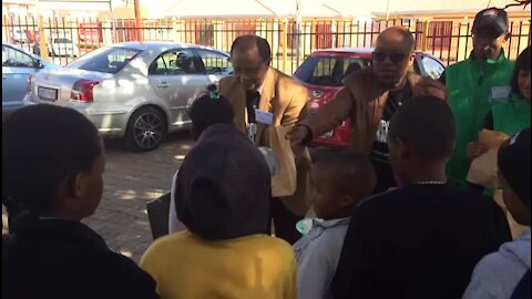 WATCH: Judge Ngoepe at child welfare centre in Mams for Mandela Day (ZNY)