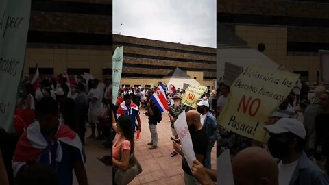 🚨 JUST IN - Costa Rica Rises Up In Huge Protest And Demands Freedom