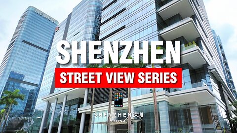 Shenzhen Street View for Mobile Ep. 1: Modern Office Complexes in Shangmeilin [4K 60FPS]