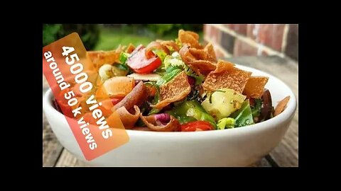 طريقة تحضير الفتوش Best Fattoush salad recipe