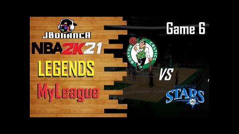 Legends MyLeague: Celtics vs Stars - Game 6 #NBA2K