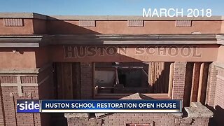 Huston School hosts open house for renovation update