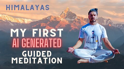 First Artificial Intelligence generated Guided Meditation