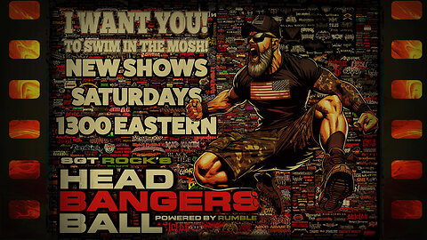 HEADBANGERS BALL - SGT Rock's Headbangers Ball - New Show Trailer - Saturdays at 1300 EST