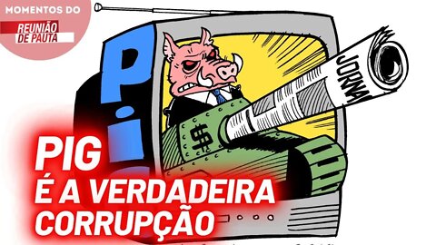 Imprensa capitalista quer ligar de vez a corrupção a Lula | Momentos do Reunião de Pauta