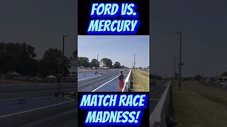 Ford vs. Mercury Gasser Match Race! #shorts