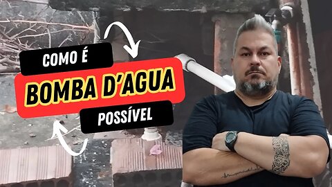 COMO TIRAR O AR DA BOMBA D'AGUA COM ASPIRADOR DE PÓ