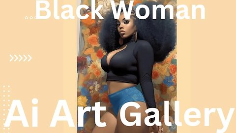 Black Woman Ai Arty Gallery #blackwoman #aiart #midjourney