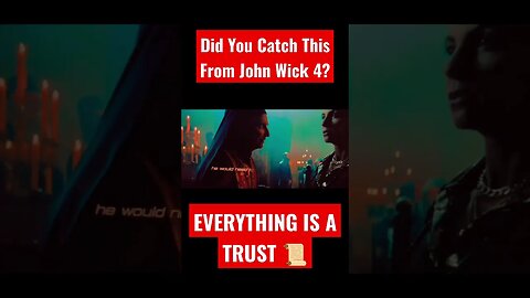 The Hidden Message in John Wick 4