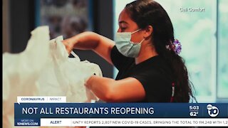 Not all restaurants will reopen, despite court order