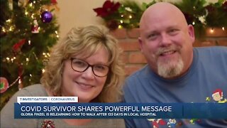 COVID survivor shares powerful message