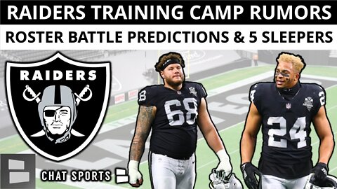 Juicy Raiders Training Camp Rumors & Position Battles Every Raider Fan Needs To Know