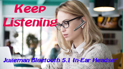 Jugeman Bluetooth 5.1 In-Ear Headset