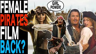 Margot Robbie Female Led Pirates of the Caribbean Back On! Will Johnny Depp be in Pirates 6 movie?