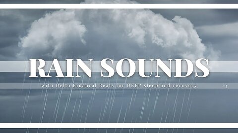 Cozy Rain Sounds for DEEP Rest & Recovery | Fall Asleep FAST With Delta Wave Binaural Beats