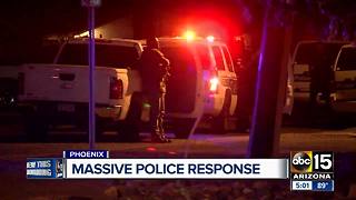 Police presence in Phoenix overnight