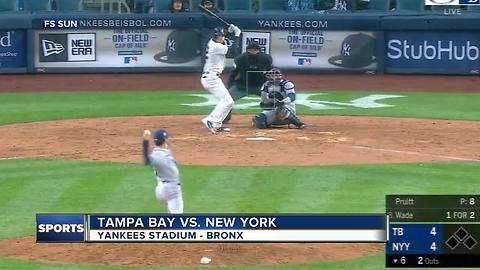 Didi Gregorius' two home runs, 8 RBI lead New York Yankees over Tampa Bay Rays in home opener